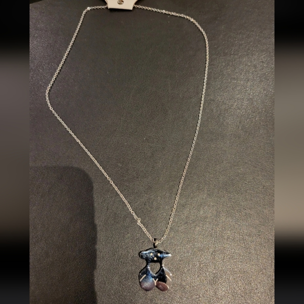Bear Silver Necklace